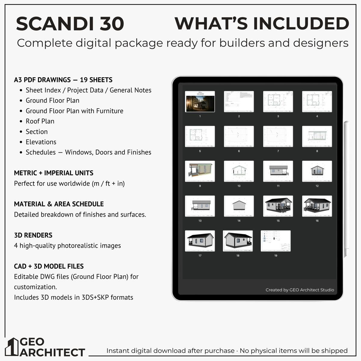Scandi 30 drawing sheet 3