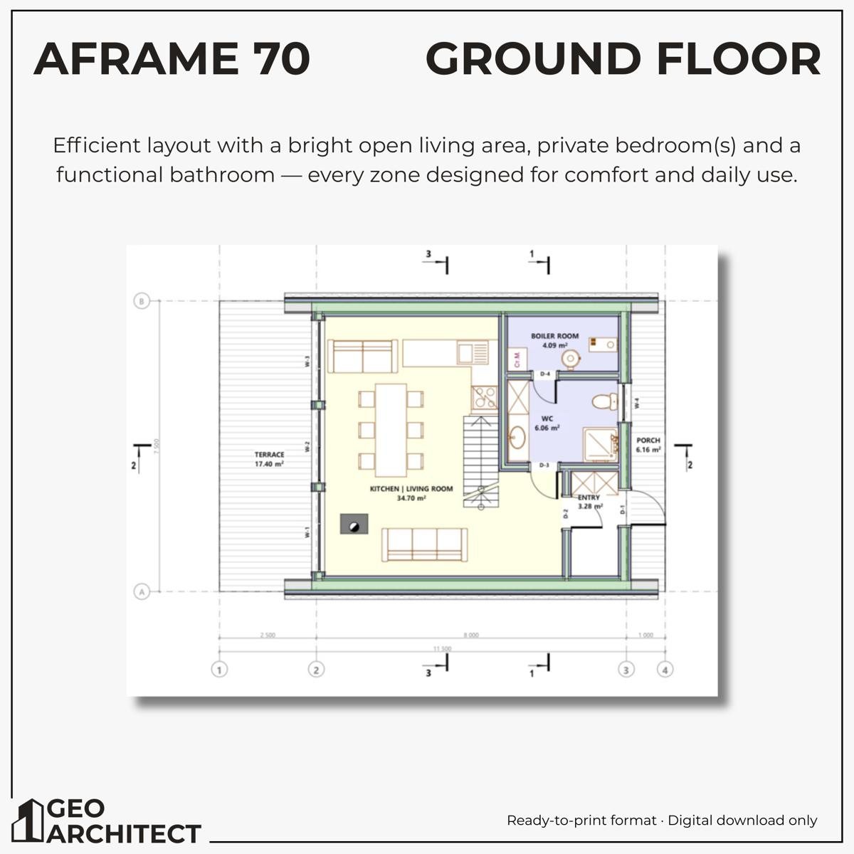 A-Frame 70 drawing sheet 1