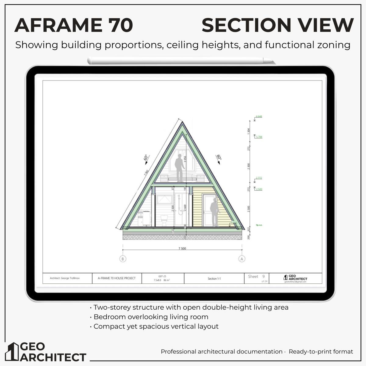 A-Frame 70 drawing sheet 4