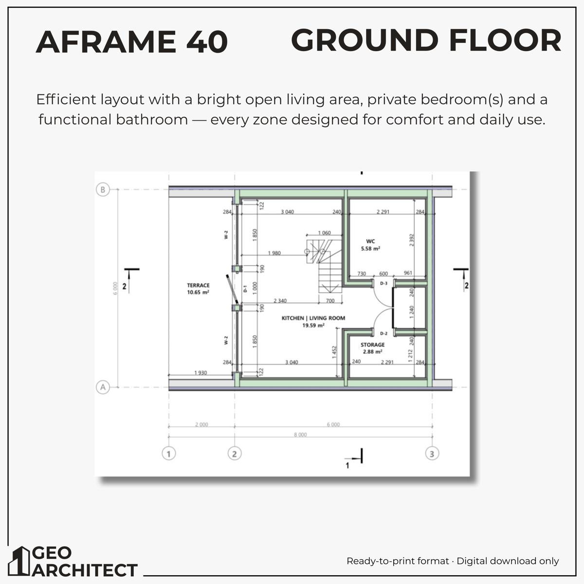 A-Frame 40 drawing sheet 2