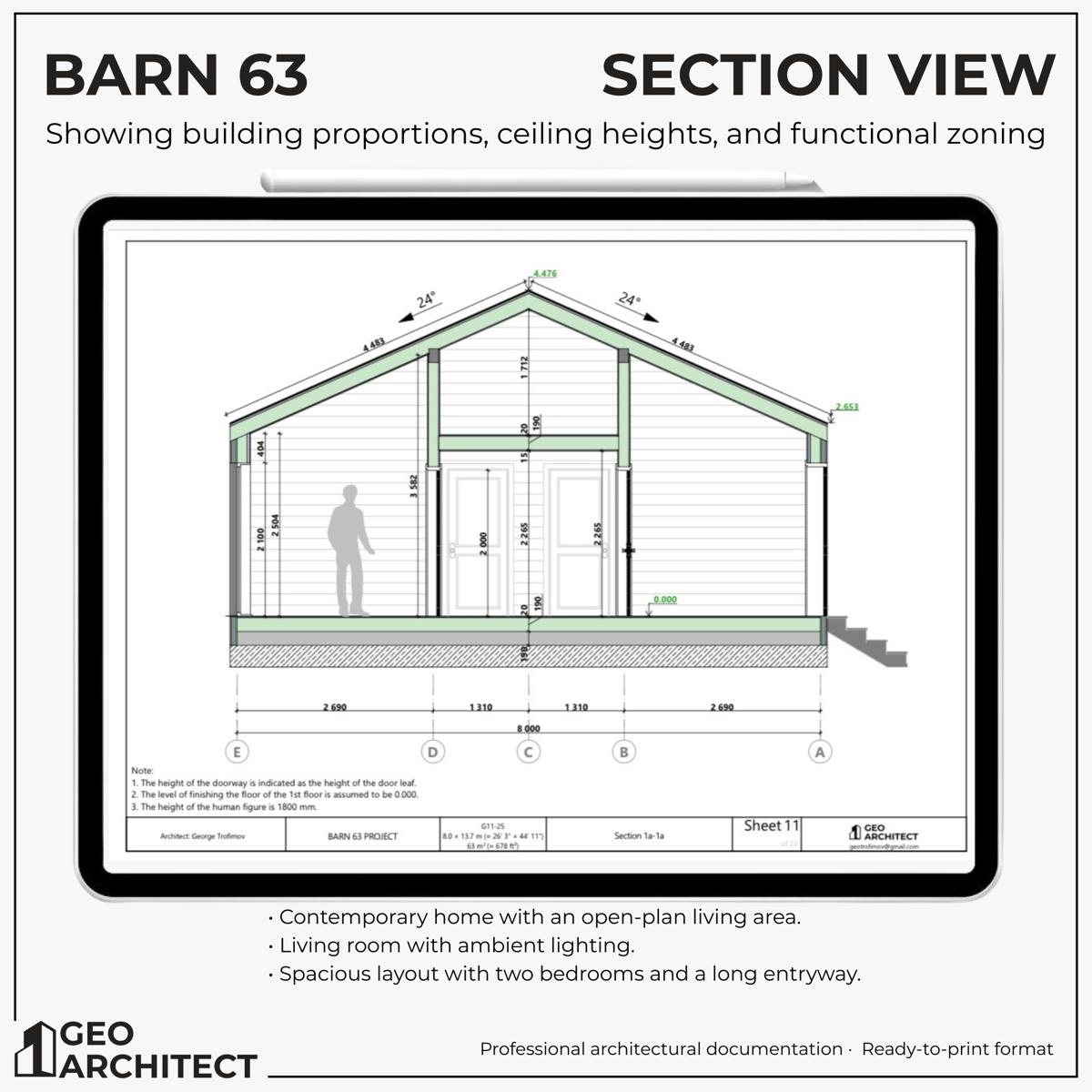 Barn 63 drawing sheet 5