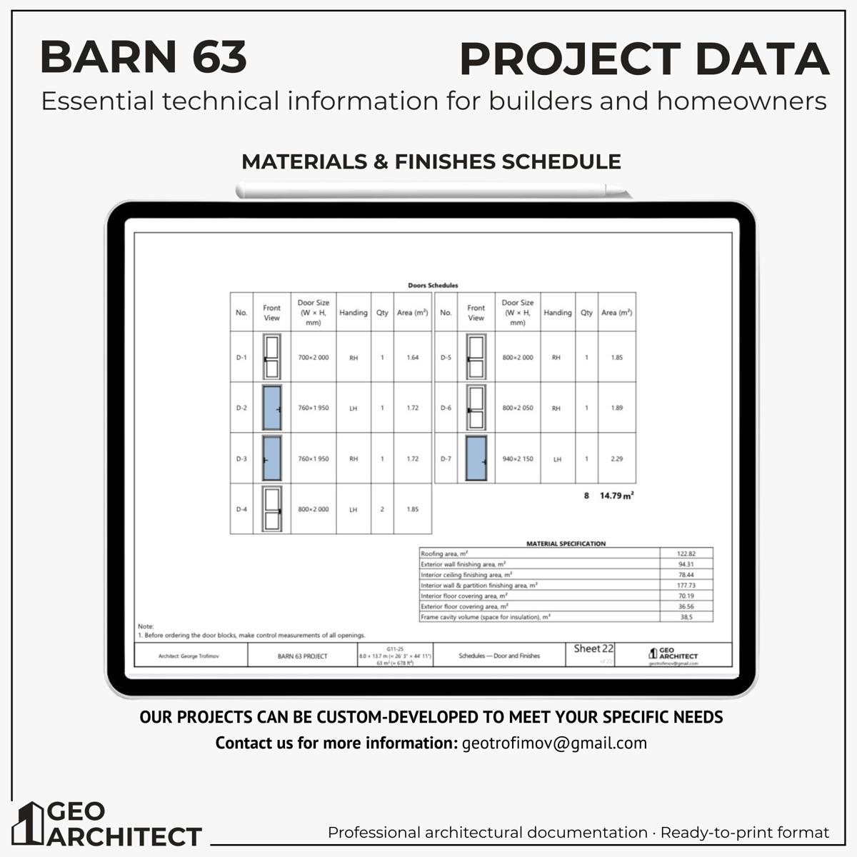 Barn 63 drawing sheet 7