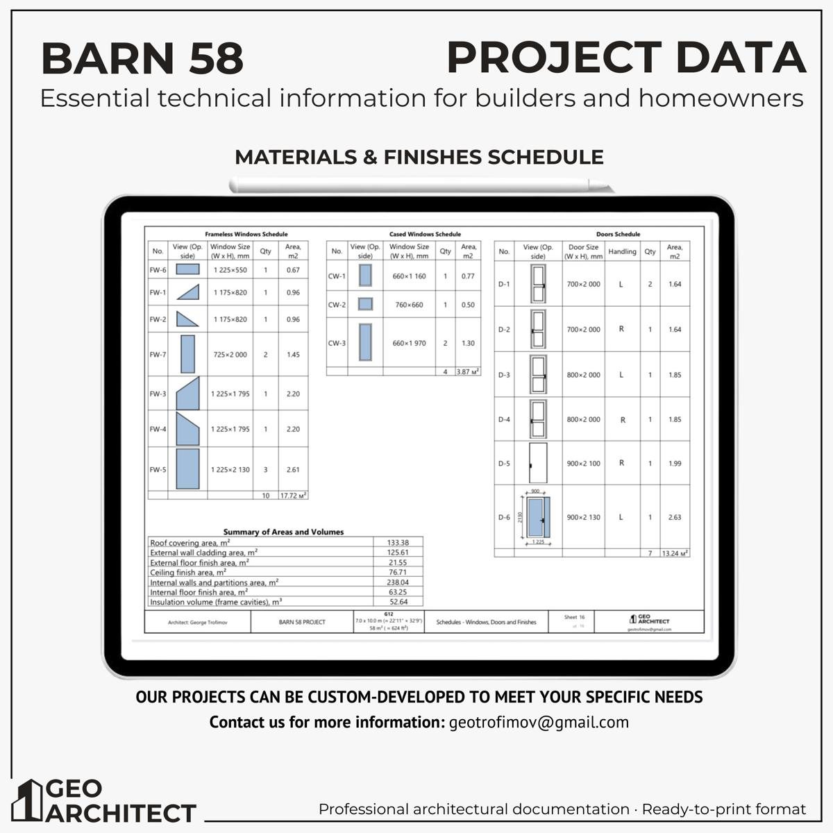 Barn 58 drawing sheet 6