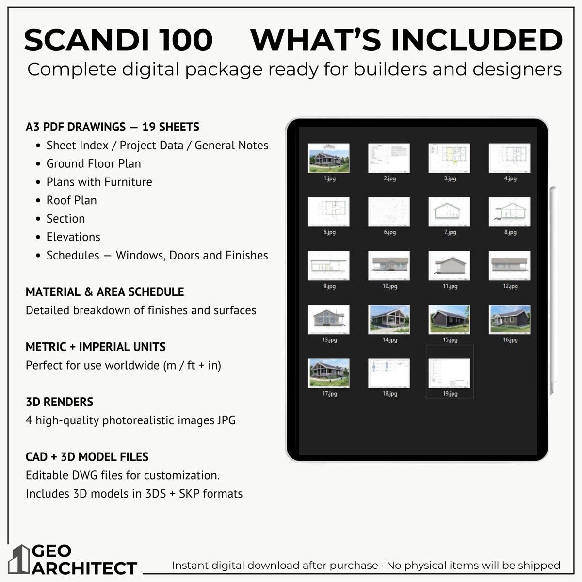 Scandi 100 drawing sheet 3