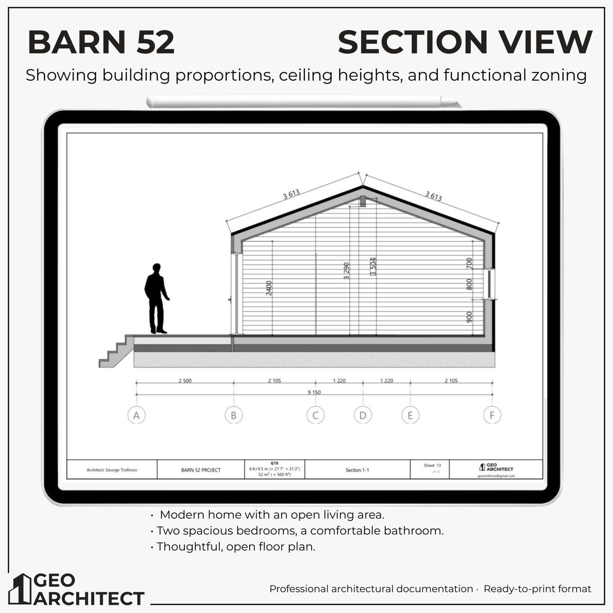 Barn 52 drawing sheet 5