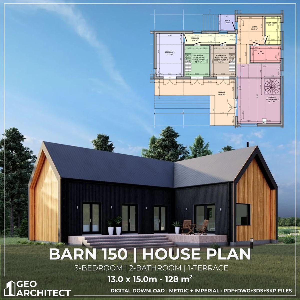Barn 150 drawing sheet 1