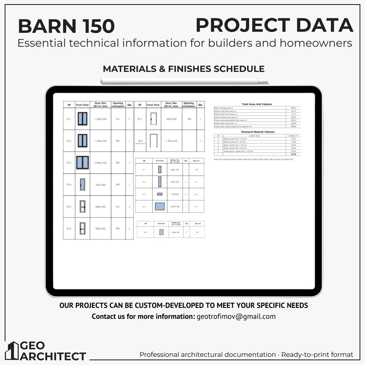 Barn 150 drawing sheet 7