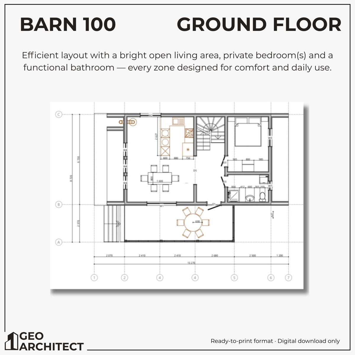 Barn 100 drawing sheet 2