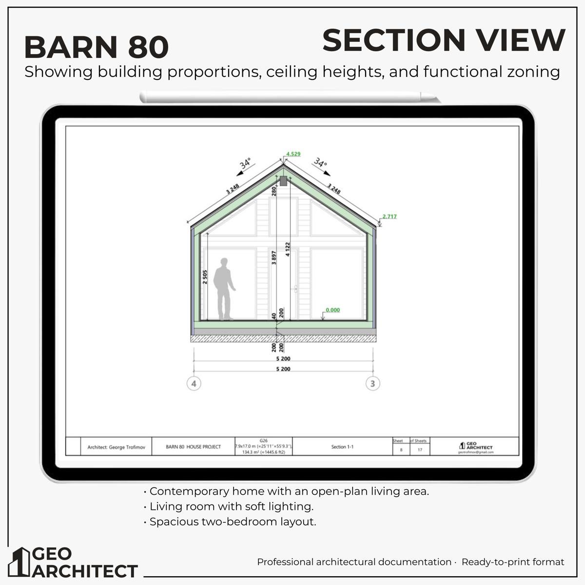 Barn 80 drawing sheet 5