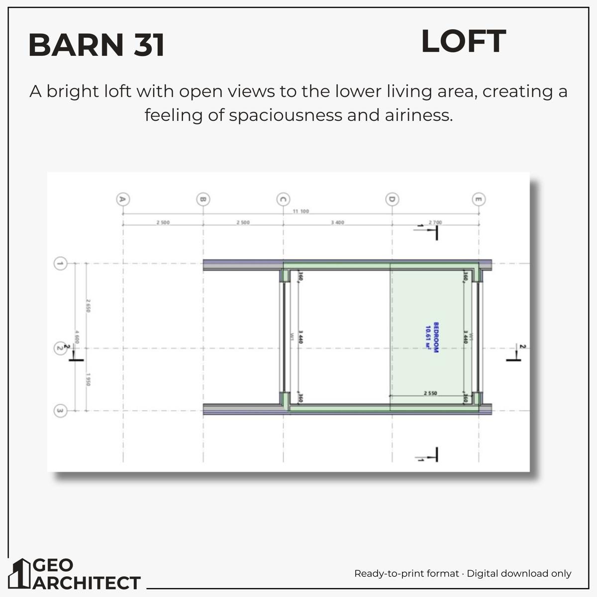 Barn 31 drawing sheet 3