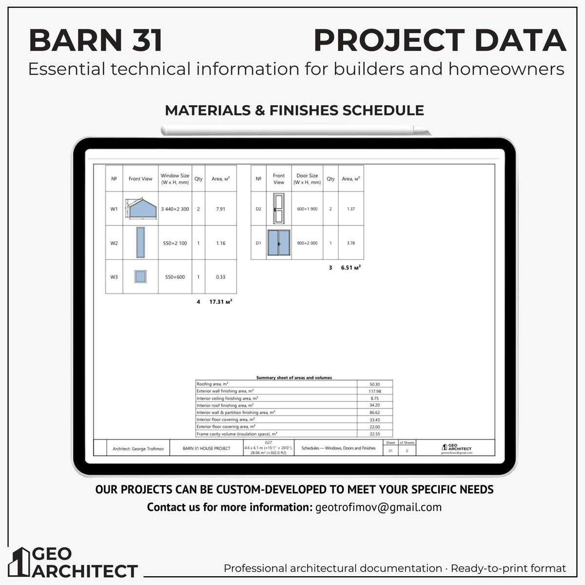 Barn 31 drawing sheet 7