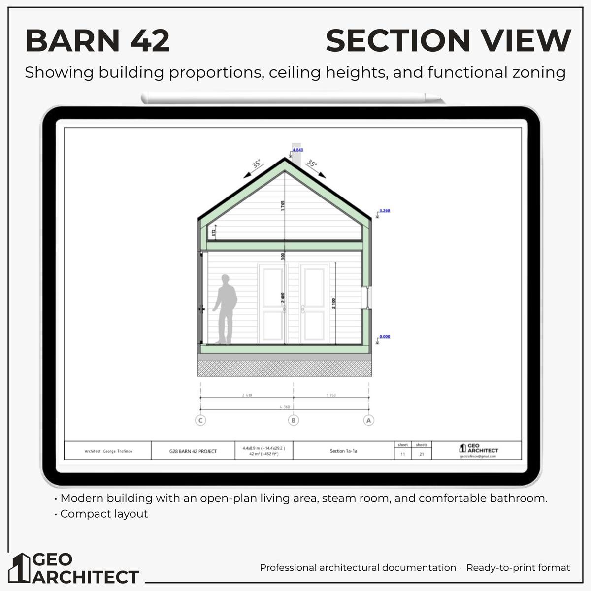 Barn 42 drawing sheet 5