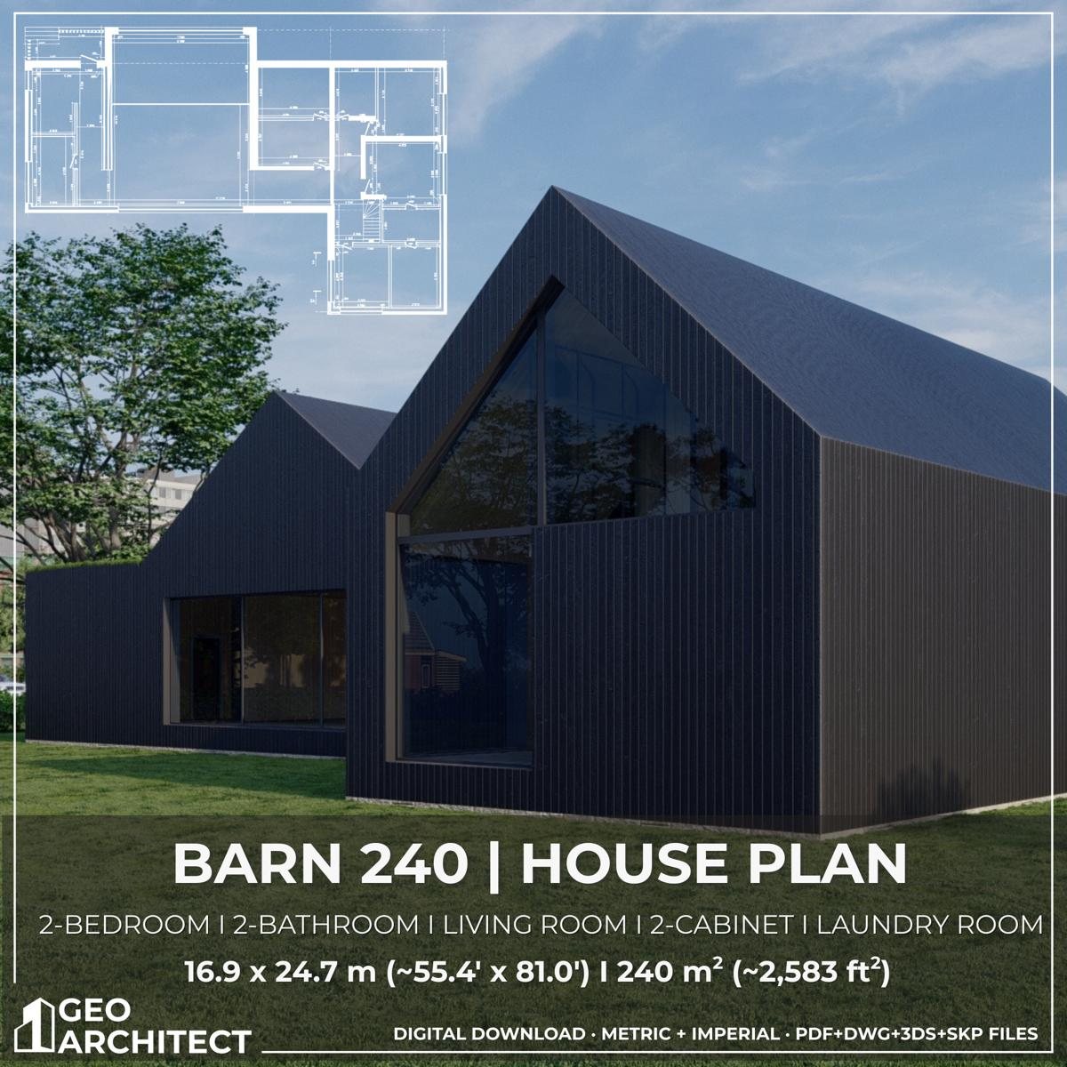 Barn 240 drawing sheet 1