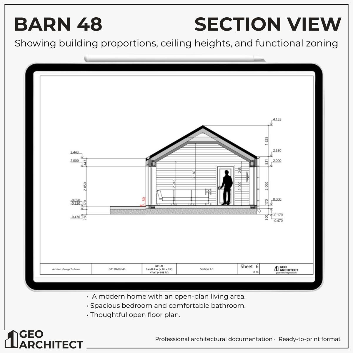 Barn 48 drawing sheet 5