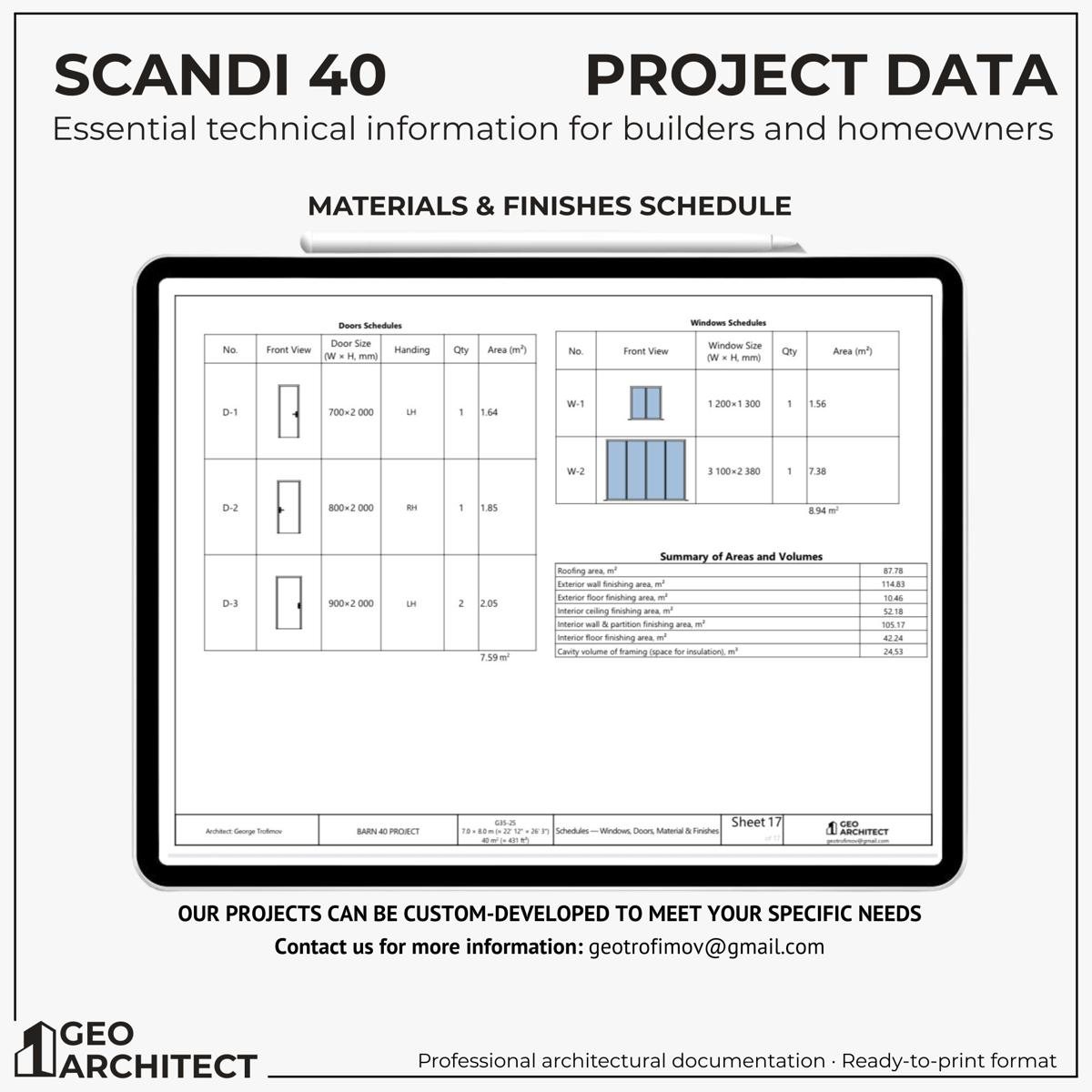 Scandi 40 drawing sheet 6