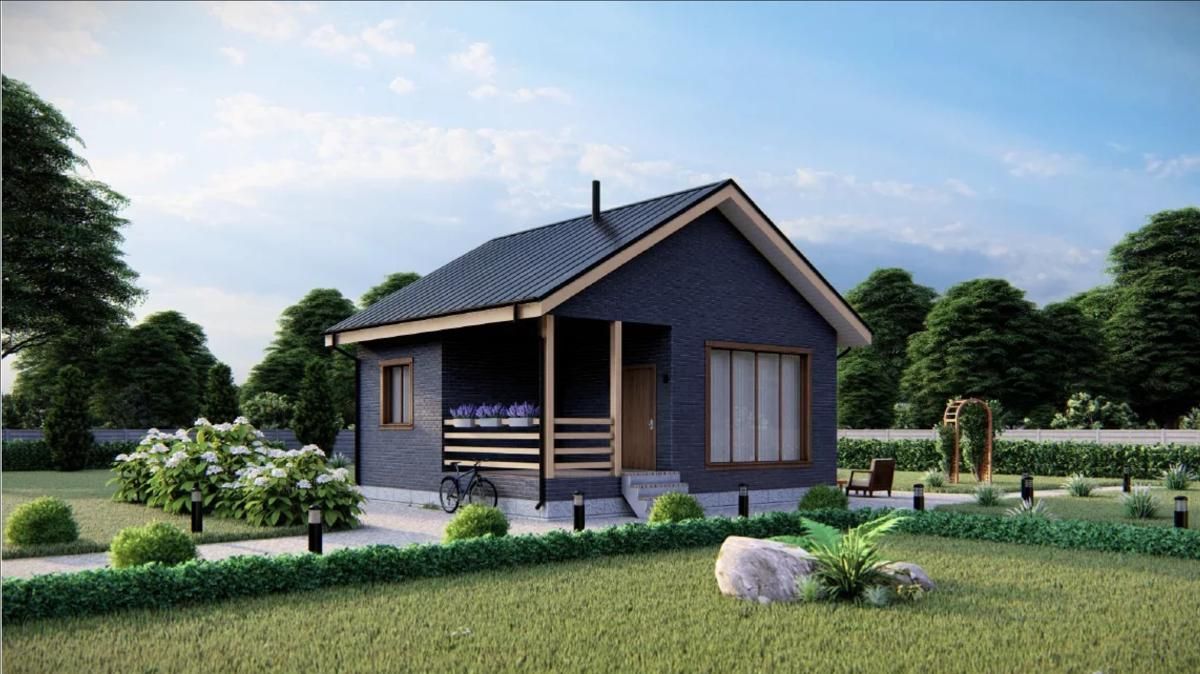 Scandi 40 house plan render