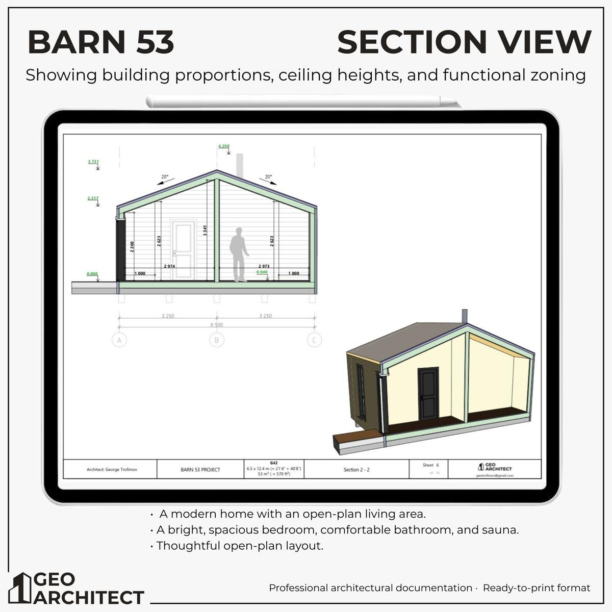 Barn 53 drawing sheet 5