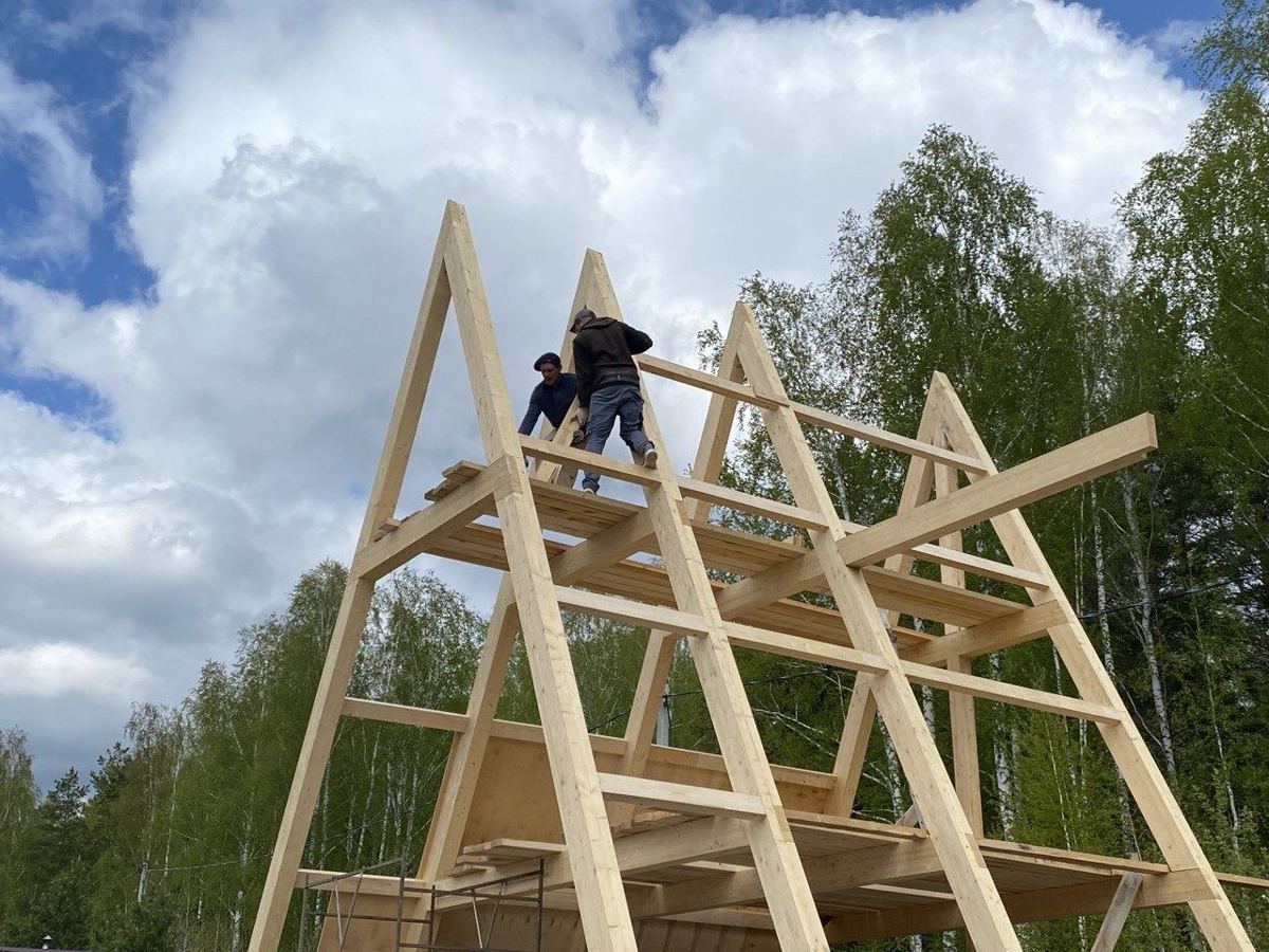Built A-Frame 80 house, photo 4
